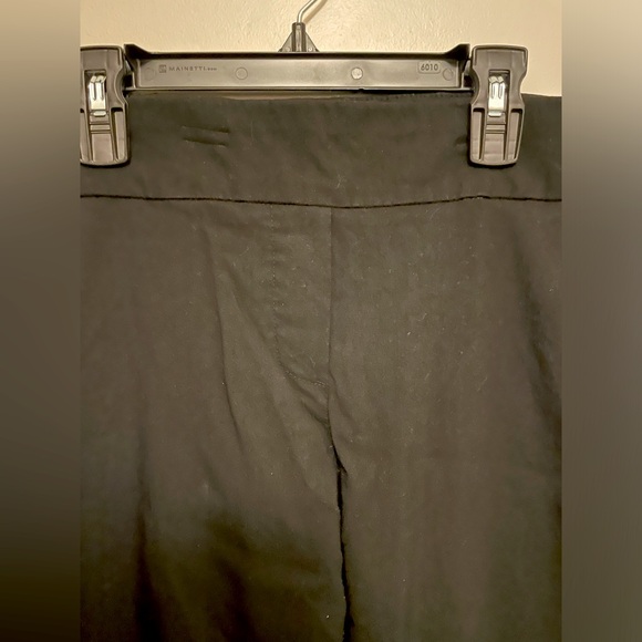 Michel Studio Collection Versatile Alexa Pull On Dress Pants in Black, Size 16P - Picture 2 of 4